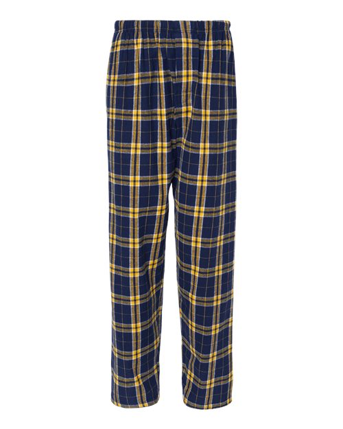 Boxercraft® Men’s Harley Flannel Pants Double-Brushed Cotton, Elastic Waist & Plaid Design