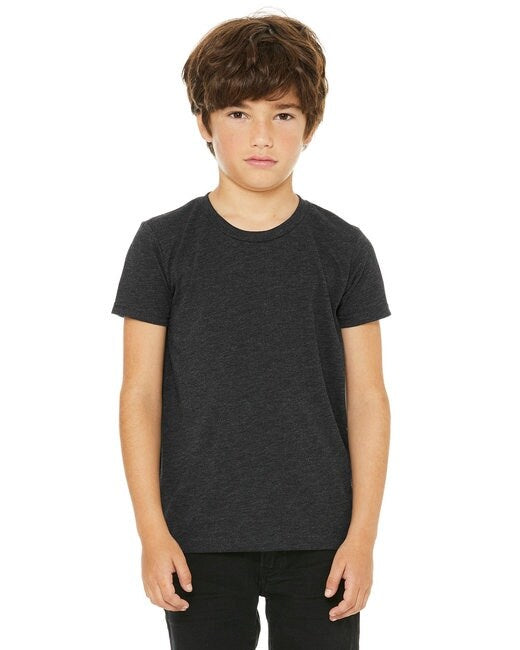 Bella + Canvas® Youth Triblend Short-Sleeve Crew nack T-Shirt - 3413Y