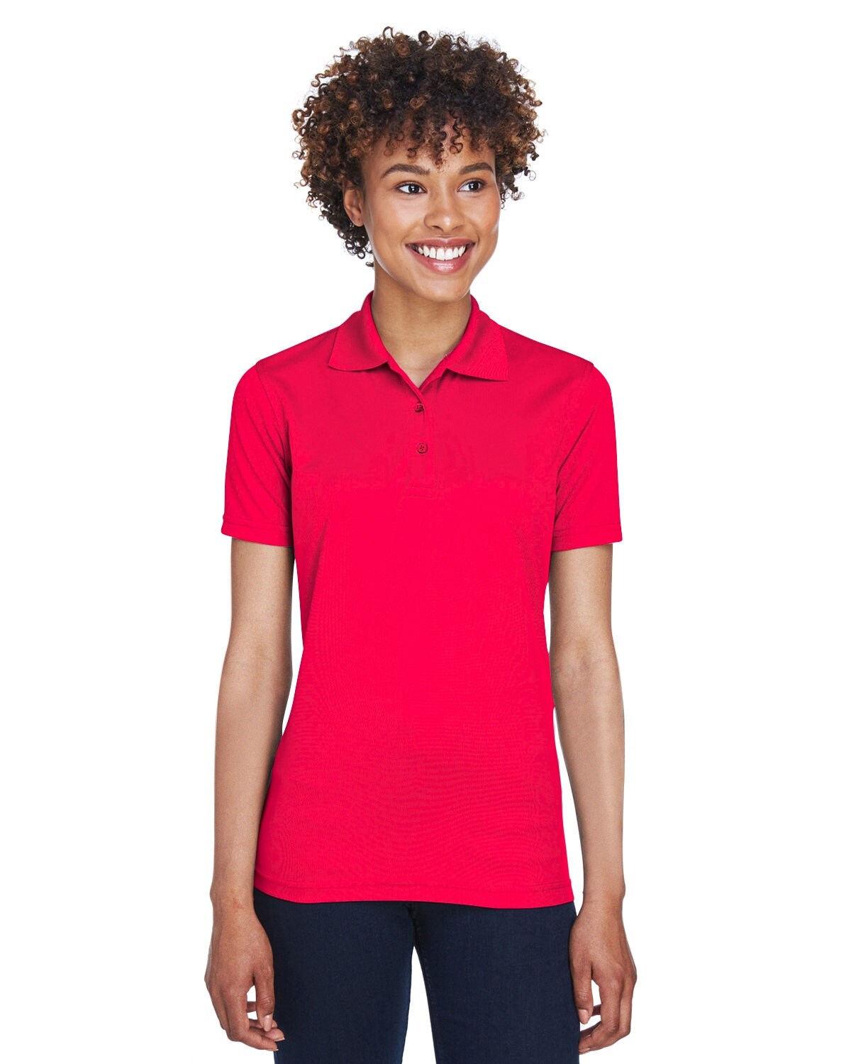 UltraClub® Ladies Cool & Dry Mesh Pique Polo