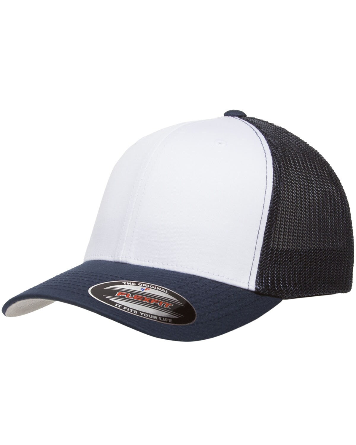 YP Classics® Flexfit Trucker Mesh with White Front Panels Cap