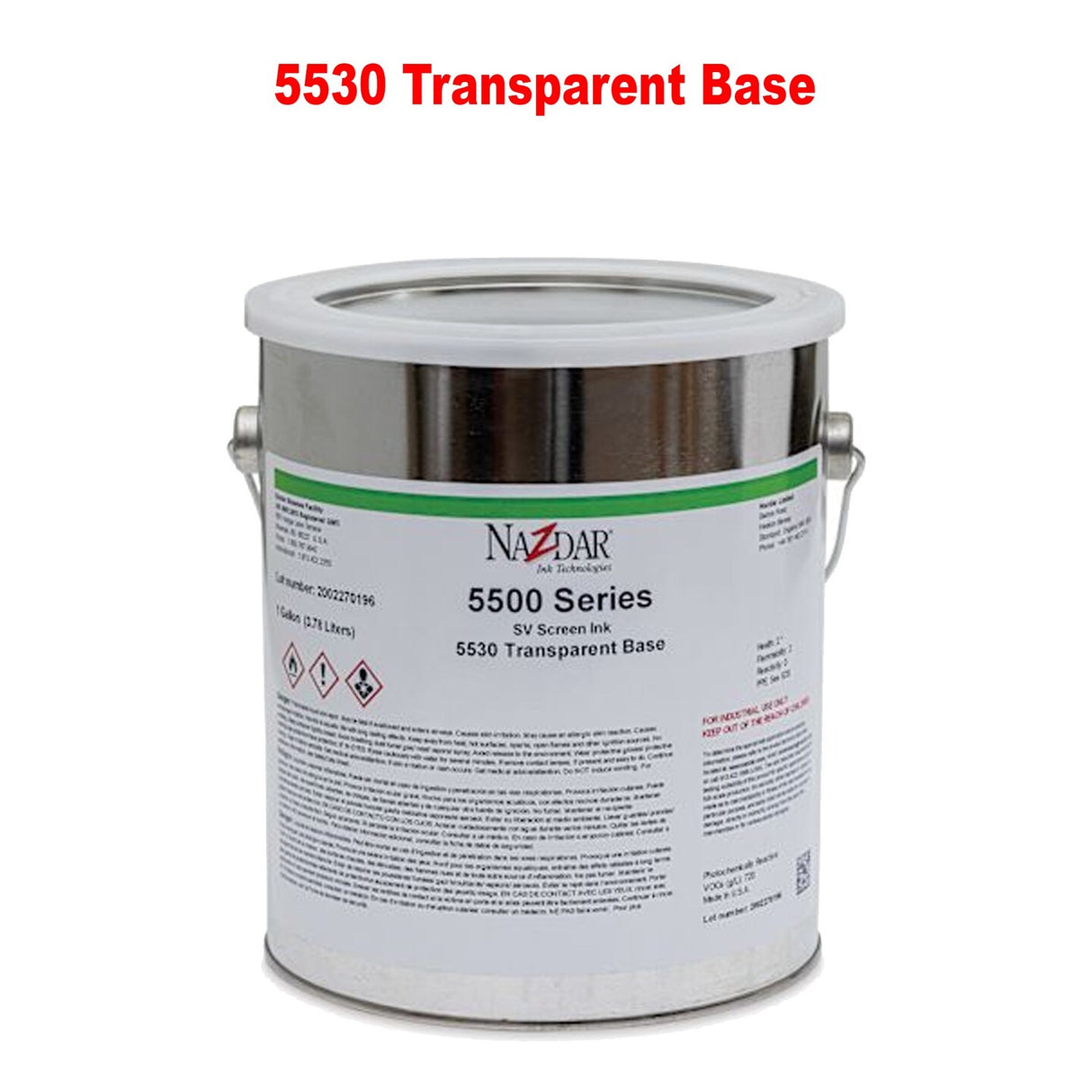 Nazdar Flat Poster Screen Ink