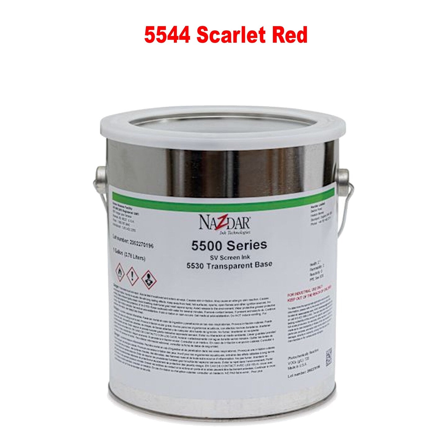 Nazdar Flat Poster Screen Ink