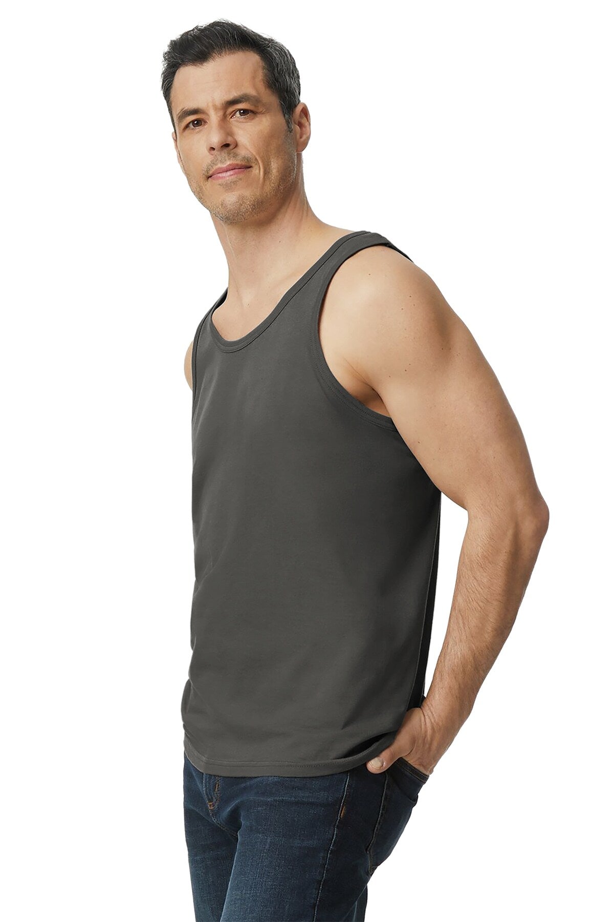 GILDAN® Softstyle Sleeve Less Tank Top - 64200