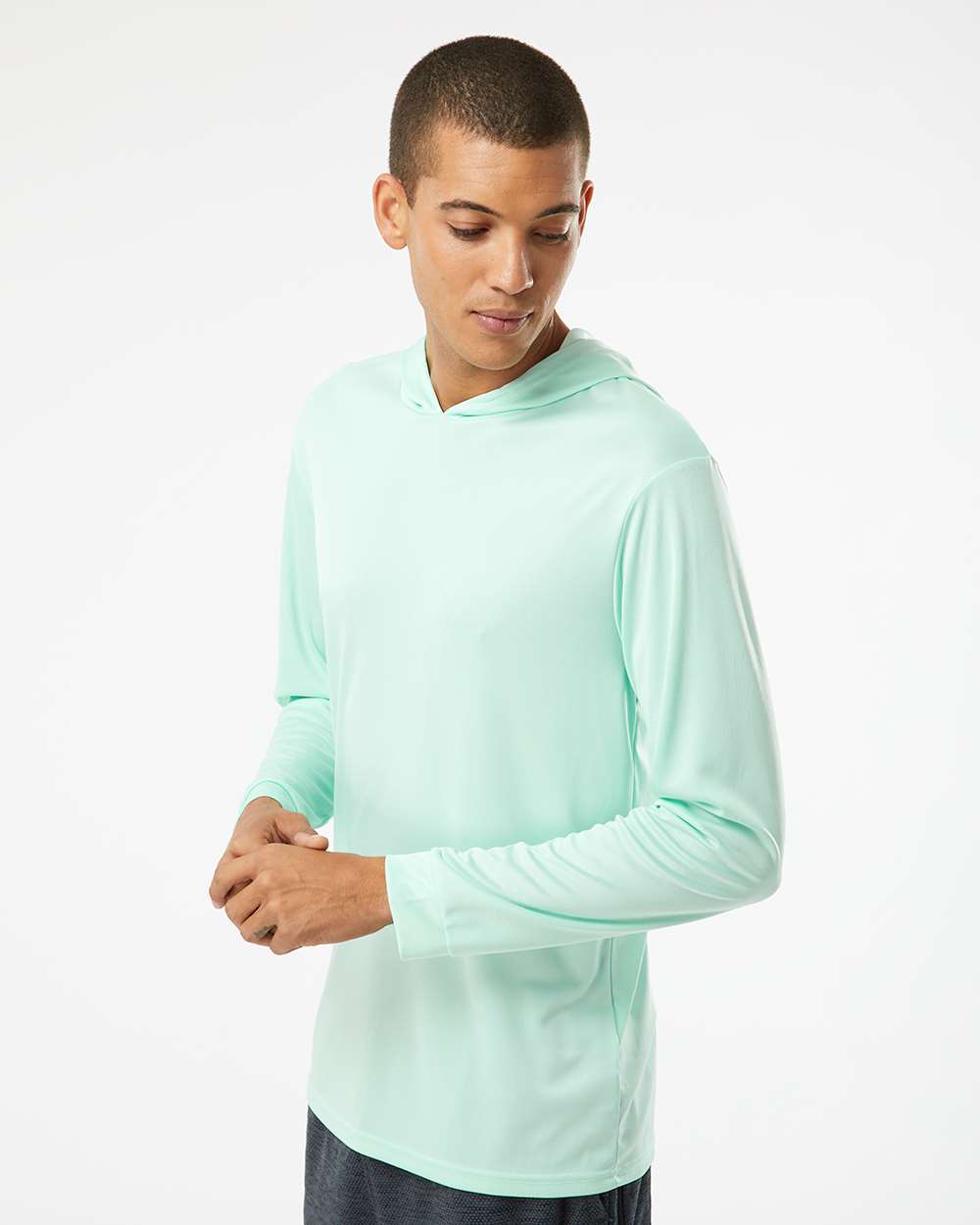 Paragon® Bahama Performance Hooded Long Sleeve T-Shirt