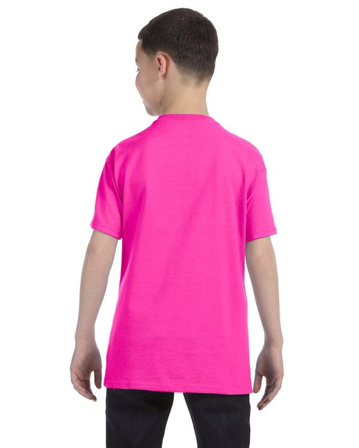 Gildan® Youth Heavy Cotton Short Sleeve Crew Neck T-Shirt