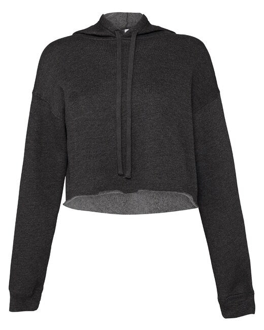 BELLA+CANVAS® Women’s Cropped Fleece Hoodie Sweatshirt