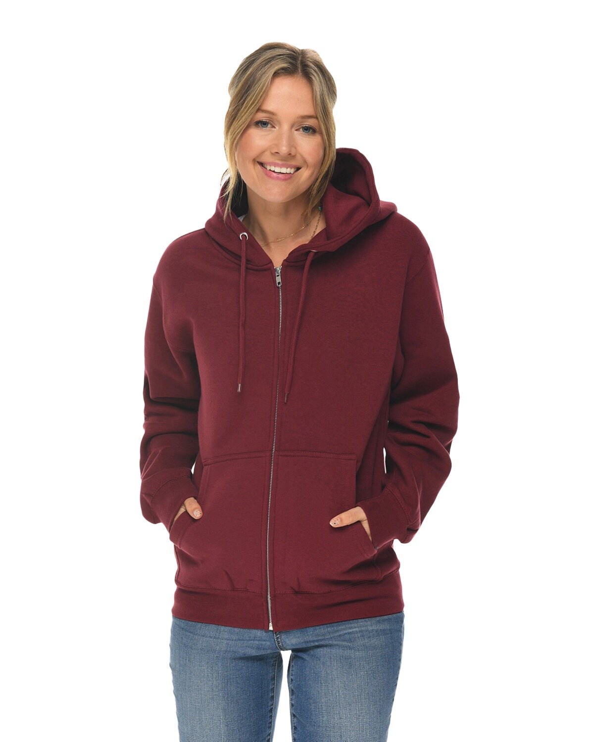 Lane Seven® Premium Full-Zip Hooded Sweatshirt