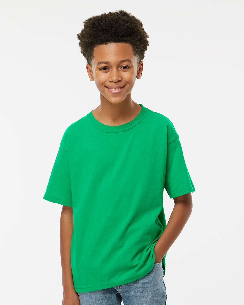 Youth Gold Soft Touch Crewneck Short Sleeve T-Shirt
