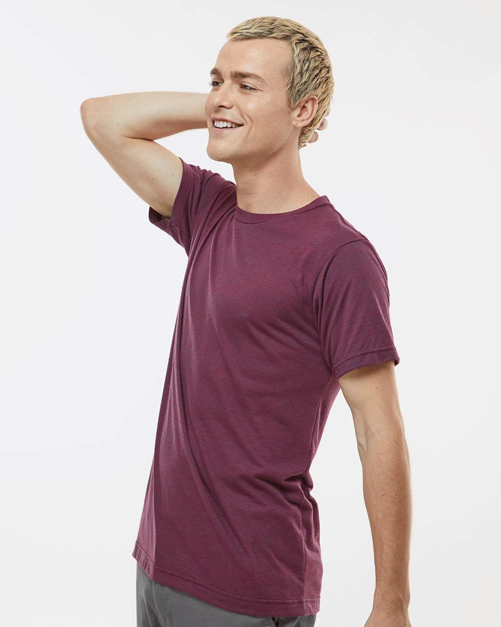 Tultex® Tri-Blend Short Sleeve Crew Neck T-Shirt