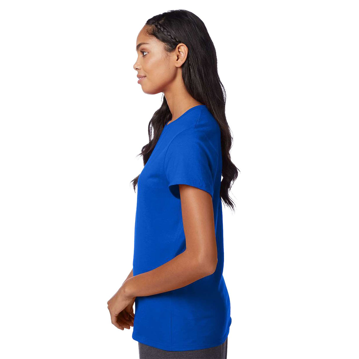 Hanes® Perfect-T Women’s Crewneck Short Sleeve T-Shirt