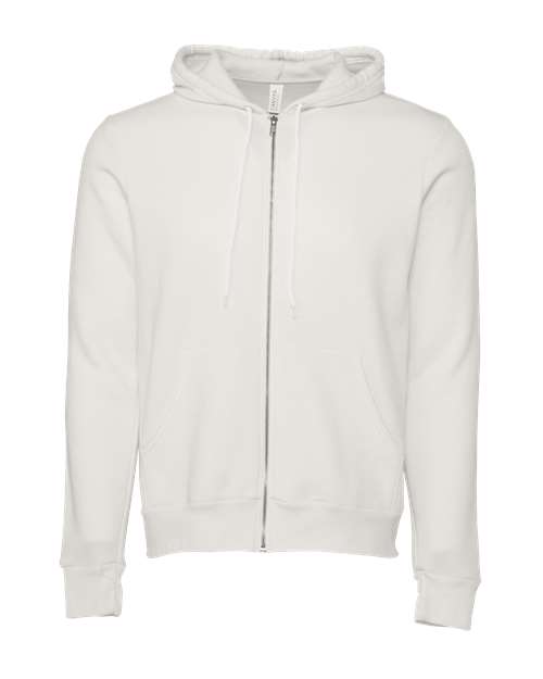 BELLA + CANVAS® Unisex Lightweight Sponge Fleece Zip-Up Hoodie - 3739