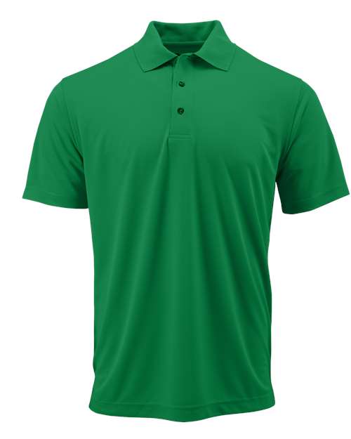 Paragon®Mens Saratoga Performance Mini Mesh Polyester Polo