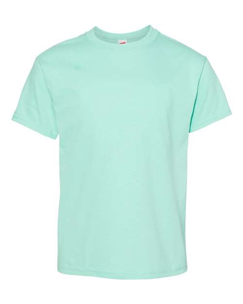 Hanes® Essential-T Crewneck Short Sleeve Youth T-Shirt
