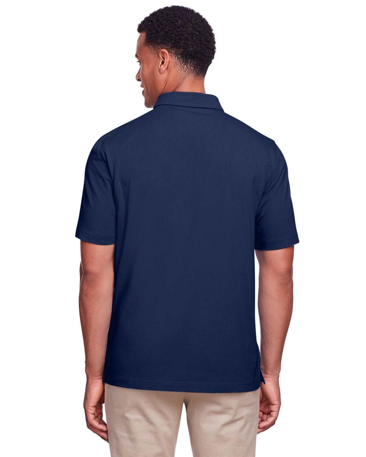 UltraClub® Men's Lakeshore Stretch Cotton Performance Polo