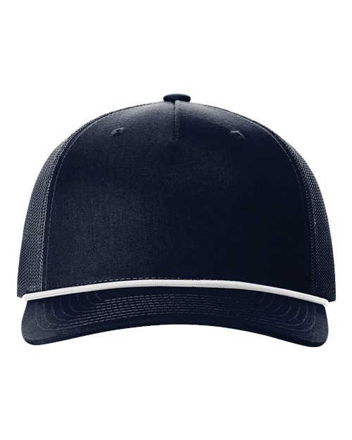 Richardson® Five Panel Trucker with Rope Cap