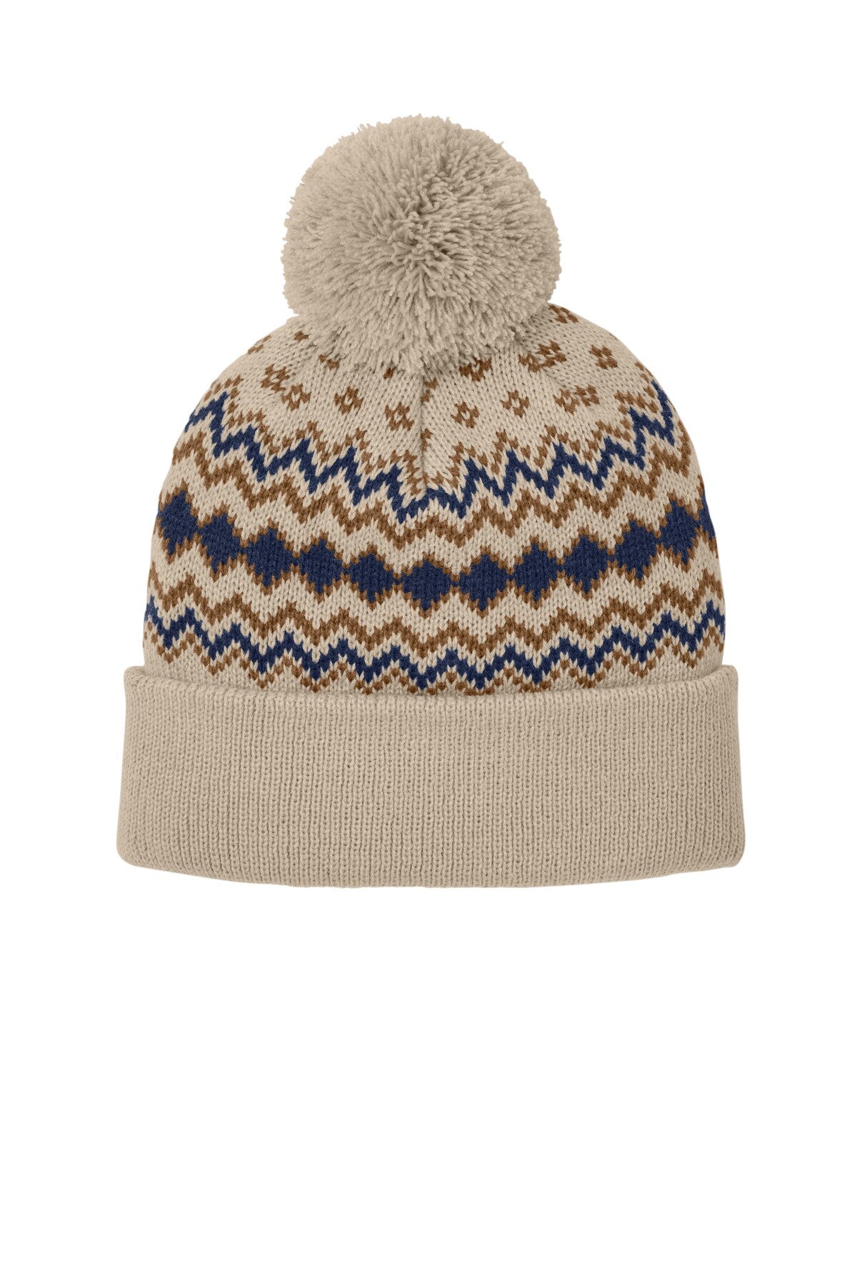 Port Authority® Alpine Pom Beanie