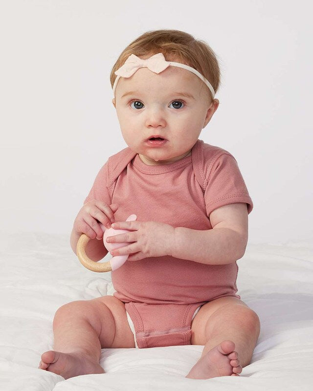 RADYAN® Gentle Touch Fine Jersey Baby Bodysuit