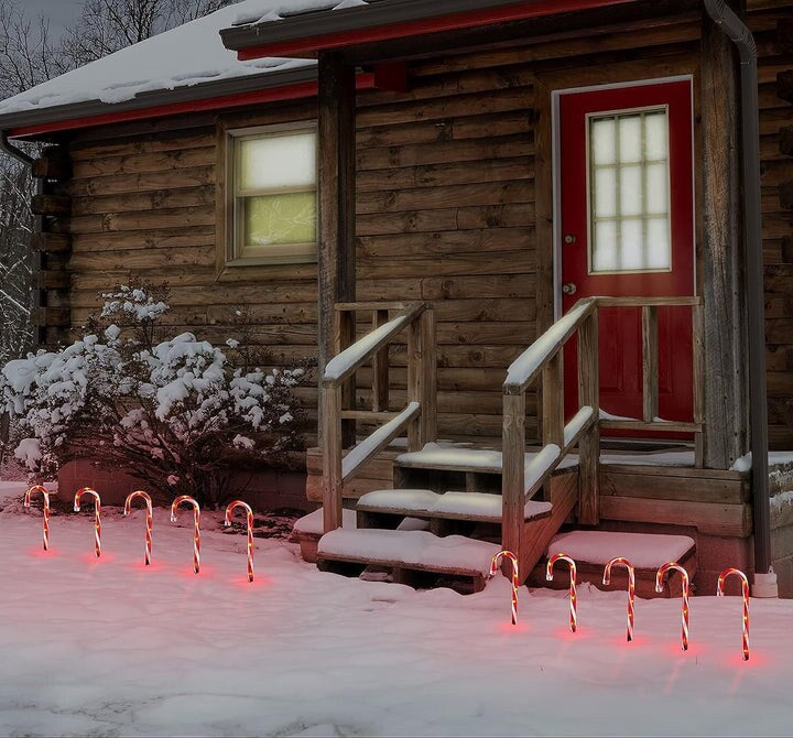Candy Cane Lights Outdoor Battery