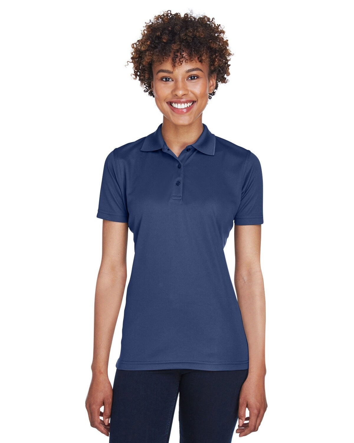 UltraClub® Ladies Cool & Dry Mesh Pique Polo
