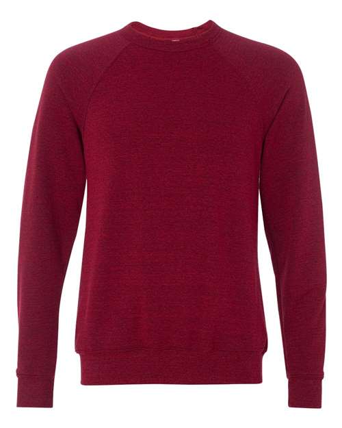 BELLA + CANVAS® Unisex Sponge Fleece Raglan Crewneck Sweatshirt - 3901