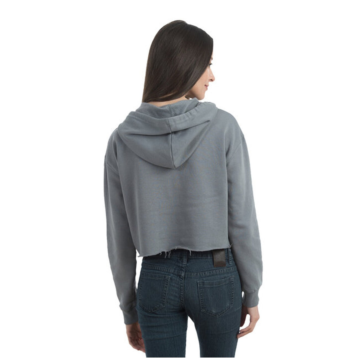 Lane Seven® Ladies Cropped Fleece Hoodie