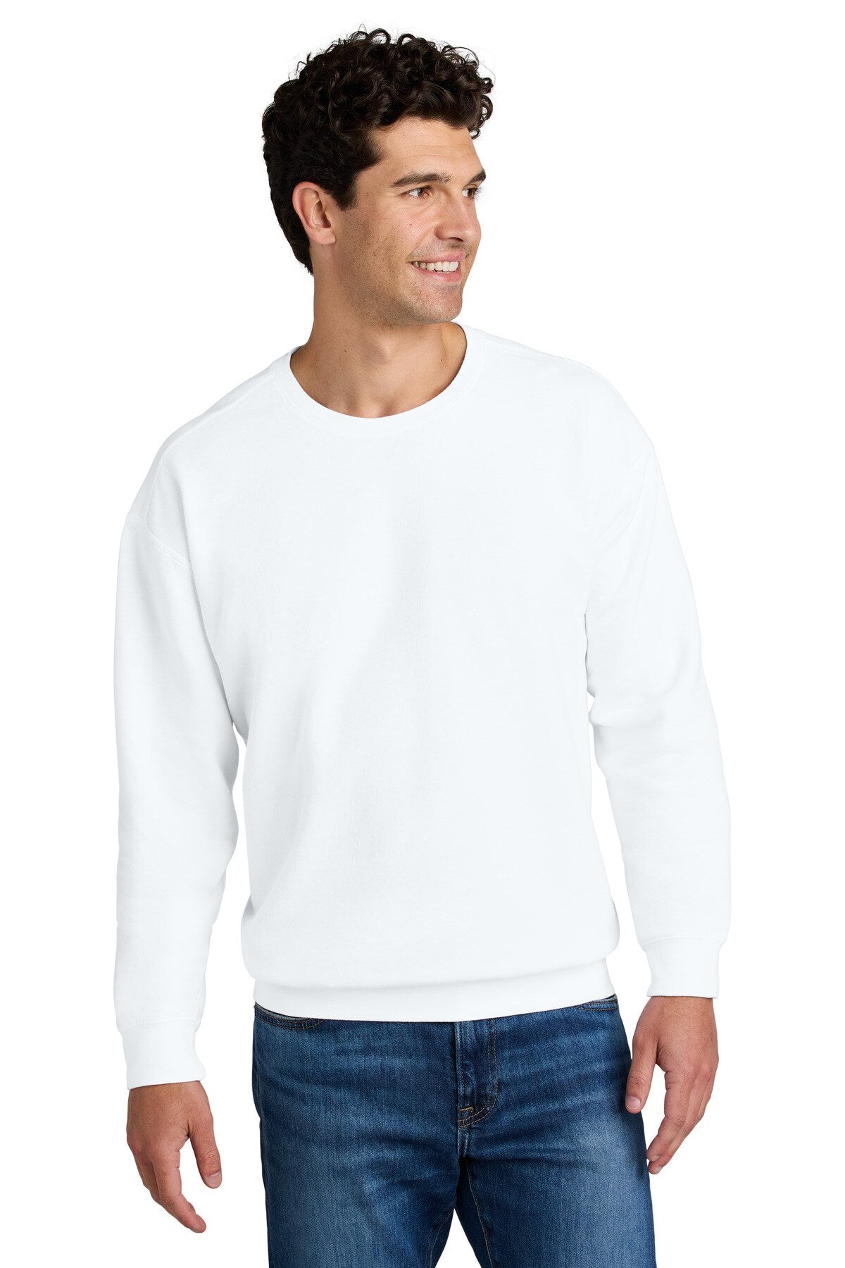 Comfort Colors® Lightweight Crewneck Long Sleeve Sweatshirt - 1466
