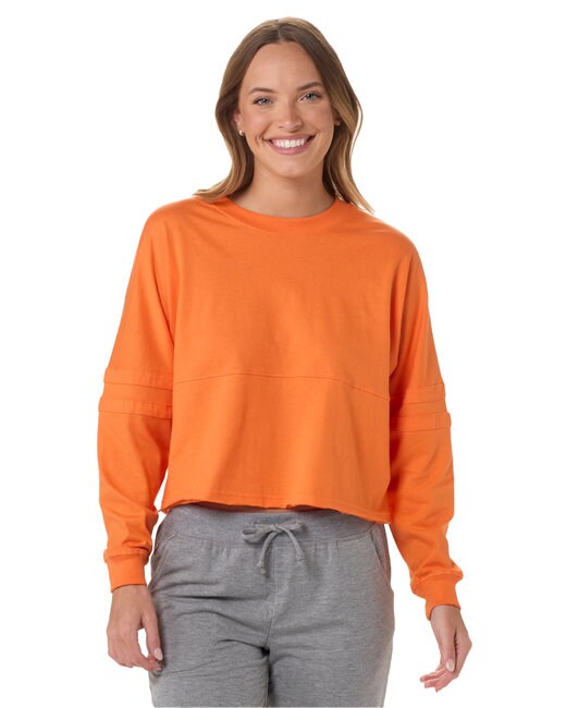 Boxercraft ® Ladies Cropped Retro Pom Pom Jersey Fleece
