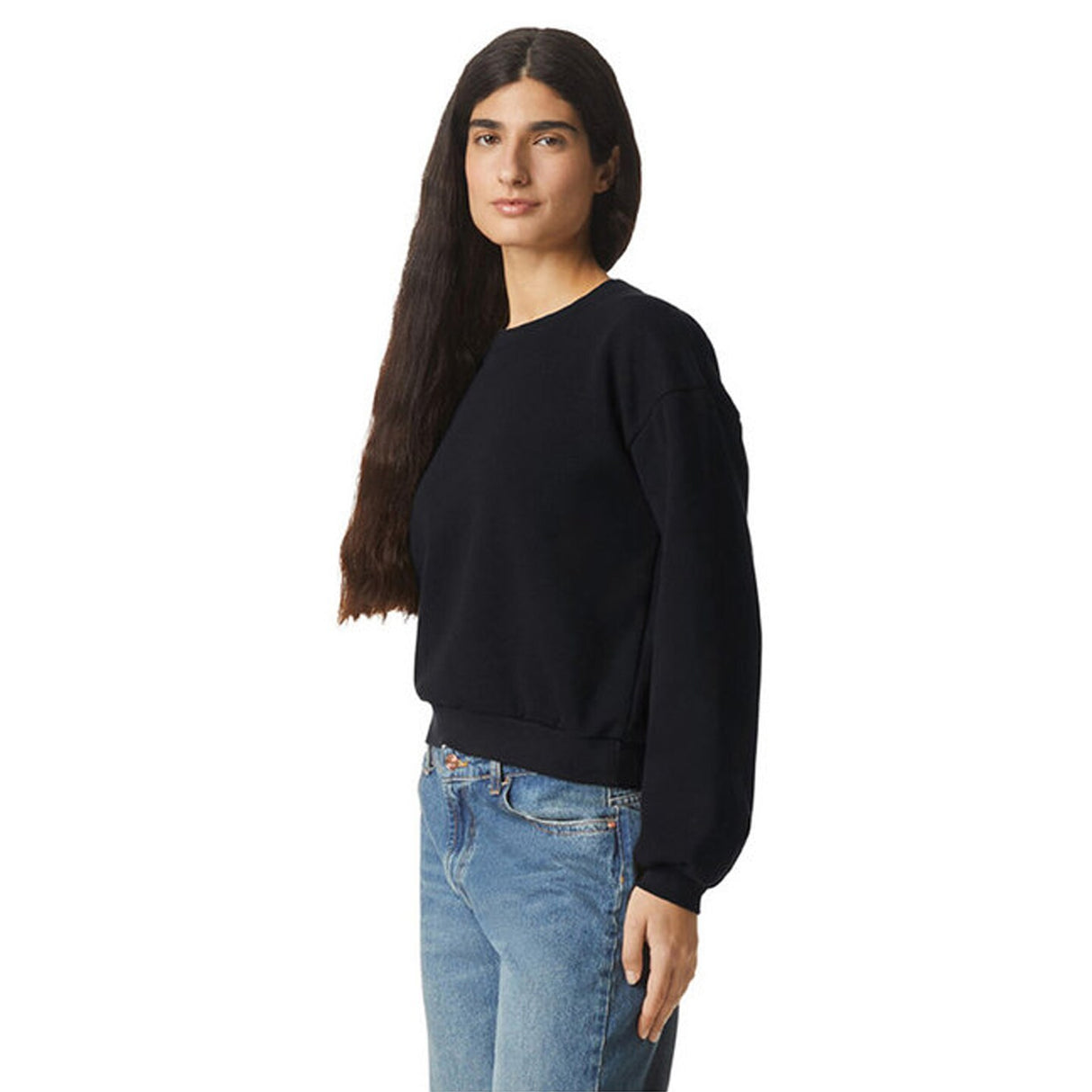 American Apparel® Ladies ReFlex Fleece Crewneck Sweatshirt