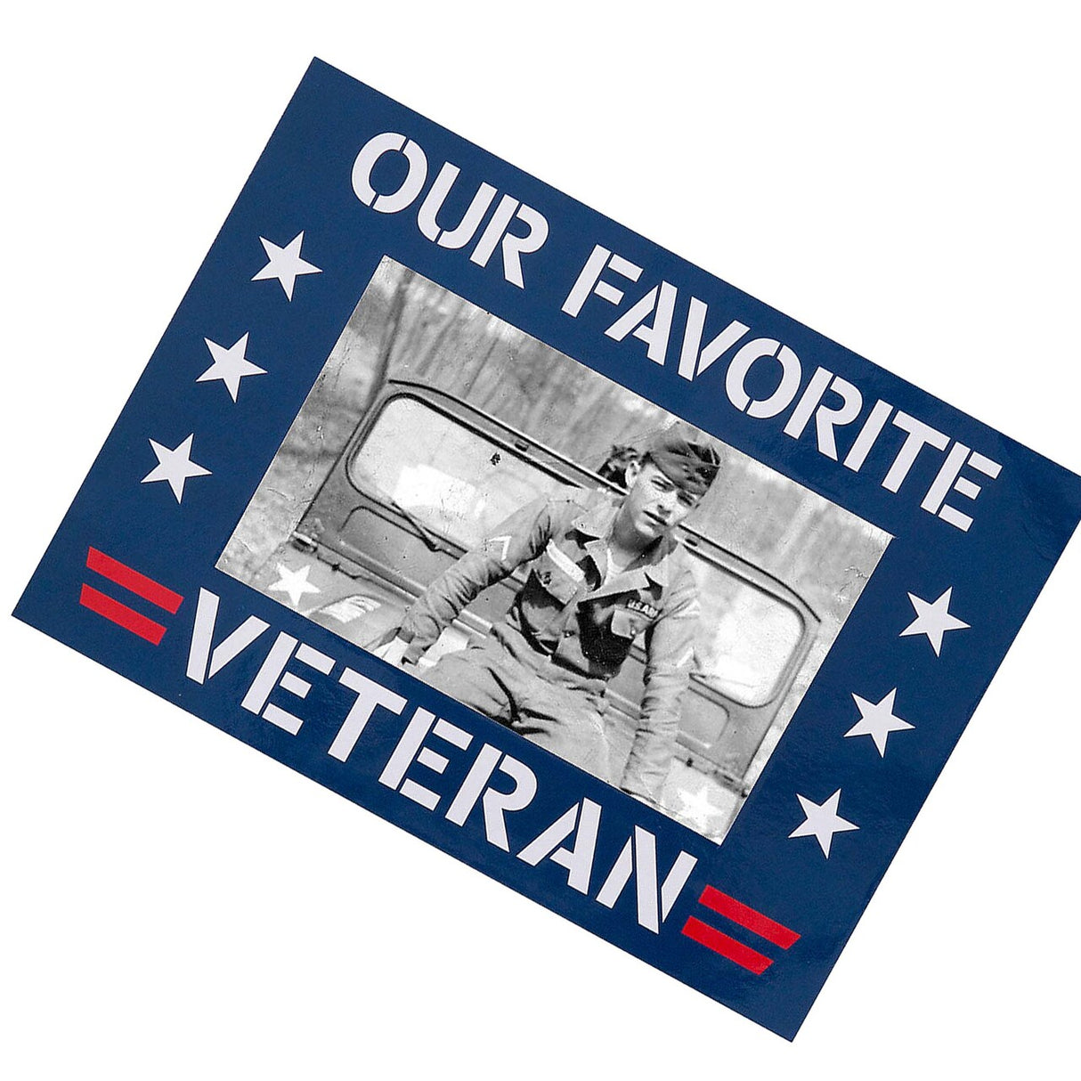 7" x 5" Patriotic Veteran’s Day Picture Frame Magnets 12 Pc.