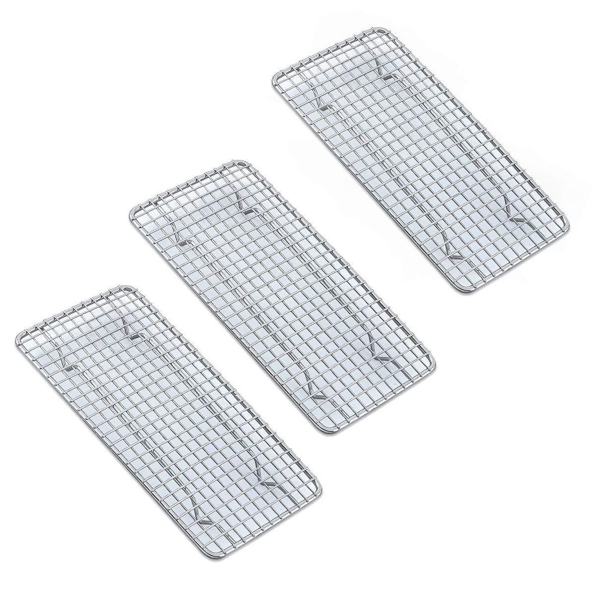 Nickel Plated Footed Pan Grate Cooling Rack 10 x 5 Size