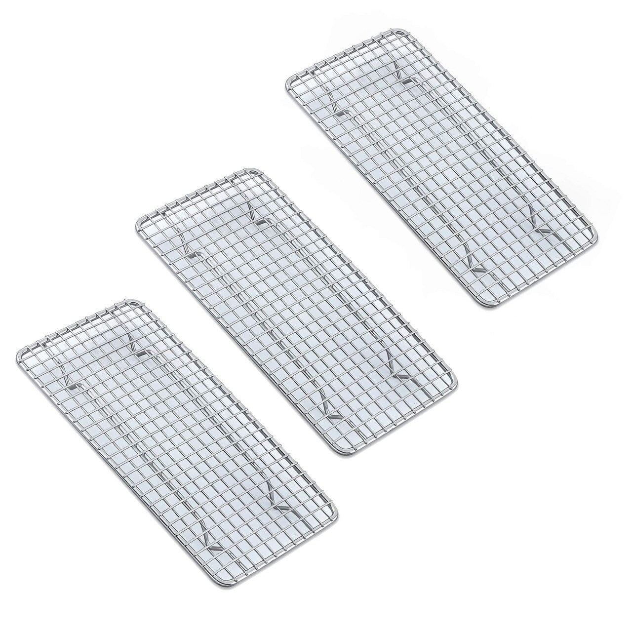 Nickel Plated Footed Pan Grate Cooling Rack 10 x 5 Size