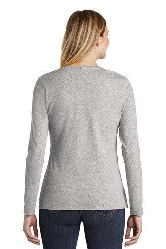 District® Women’s Long Sleeve V-Neck Tee
