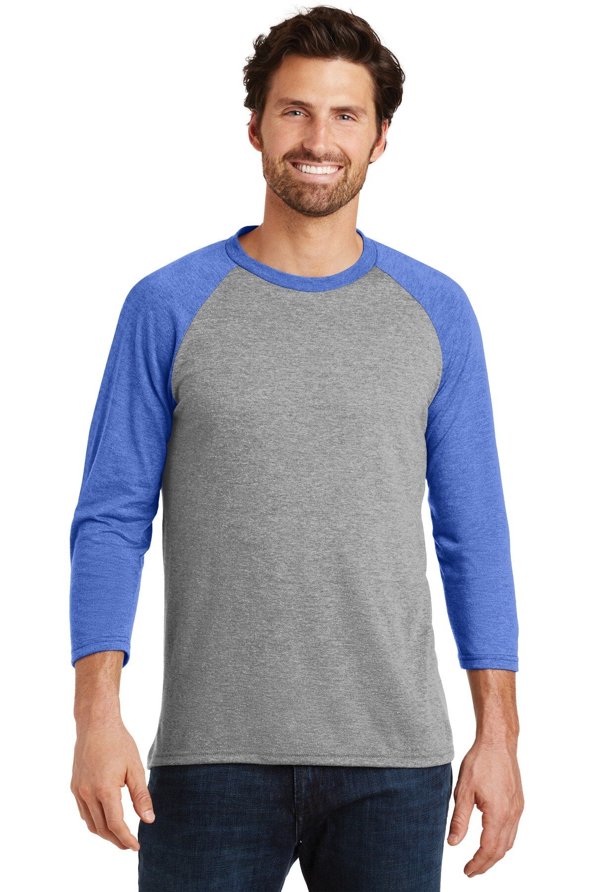 District® Perfect Tri 3/4-Sleeve Raglan
