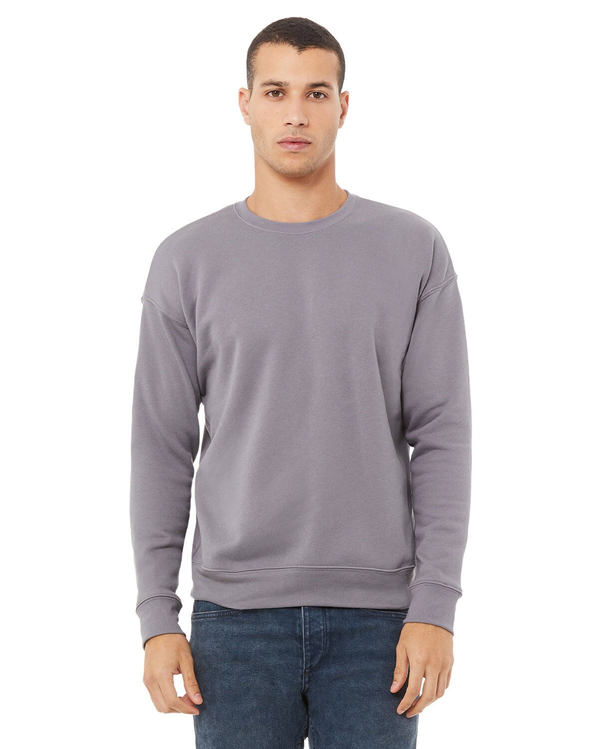 Bella+Canvas® Unisex Sponge Fleece Drop Shoulder Crewneck Sweatshirt