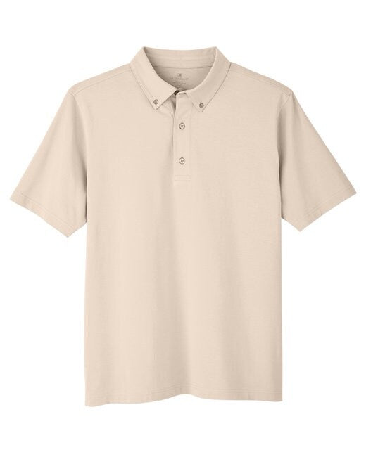 UltraClub® Men's Lakeshore Stretch Cotton Performance Polo