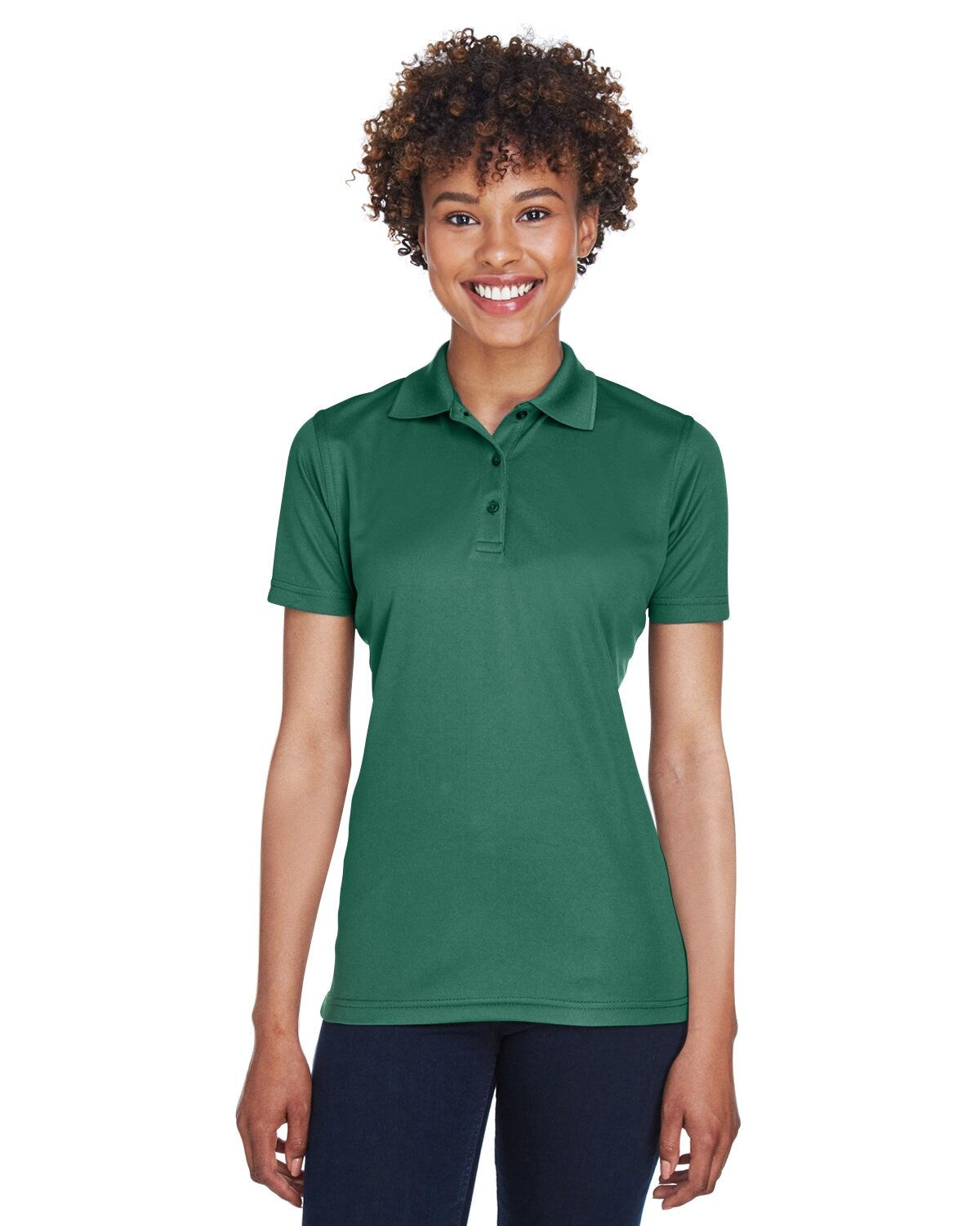 UltraClub® Ladies Cool & Dry Mesh Pique Polo