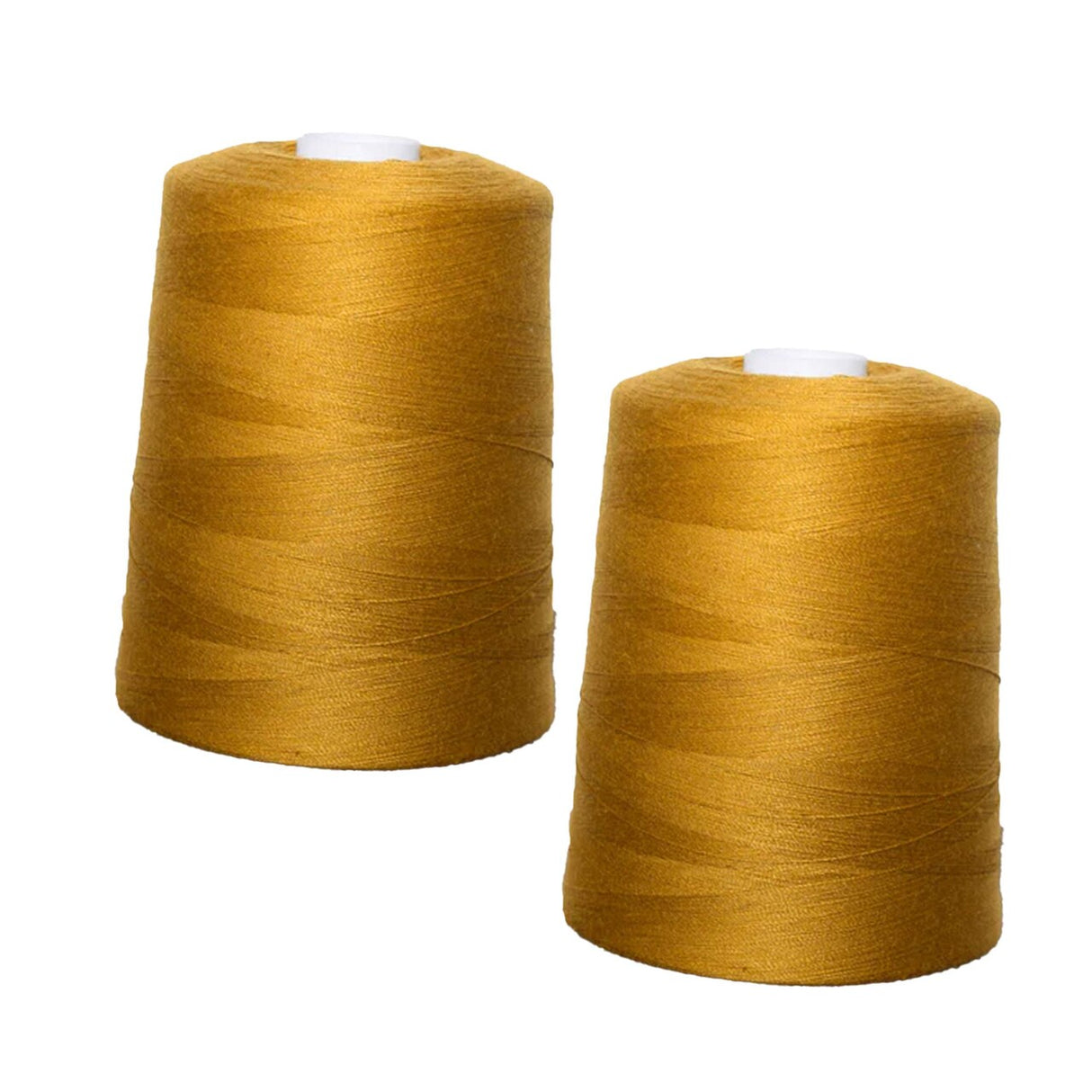 Dark Gold Heavy Duty Thread 6,000 Yards Polyester, Machine Washable