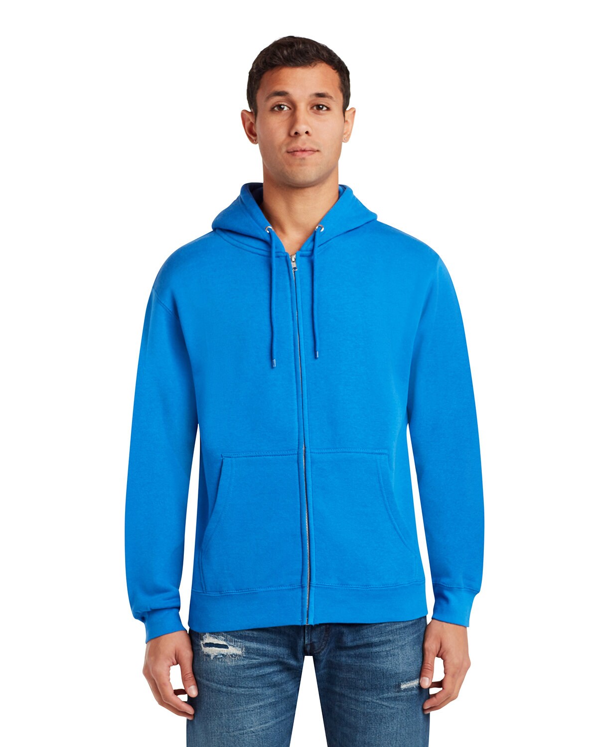 Lane Seven® Unisex Premium Full-Zip Hooded Sweatshirt