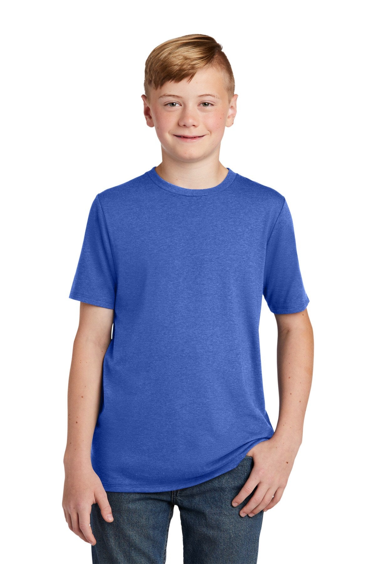 District ® Youth Perfect Short Sleeve Crewneck tri tee