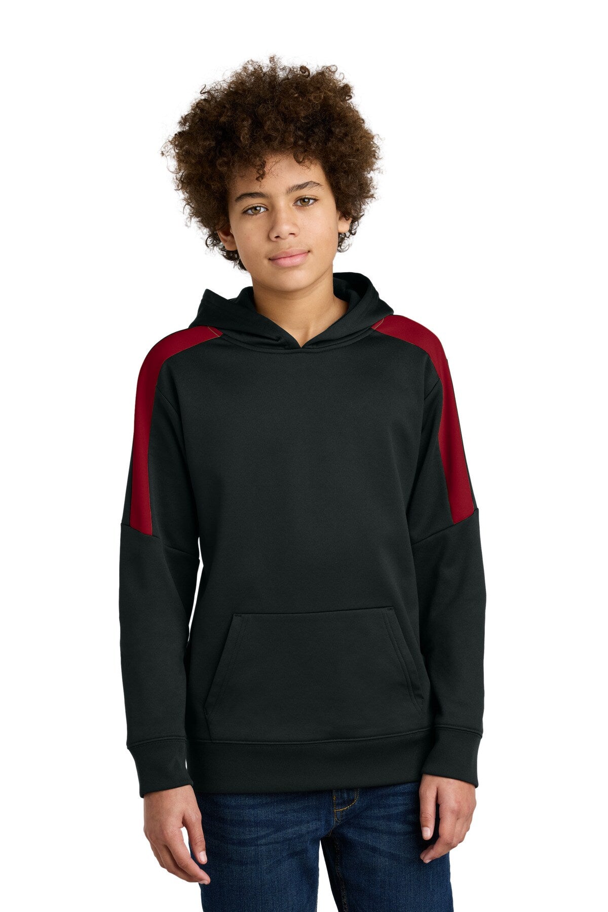 Sport-Tek® Youth Sport-Wick Fleece United Pullover Hoodie