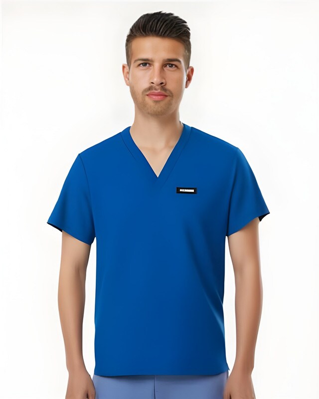 Jaanuu® Platt 3 Pocket Scrub V-Neck Top