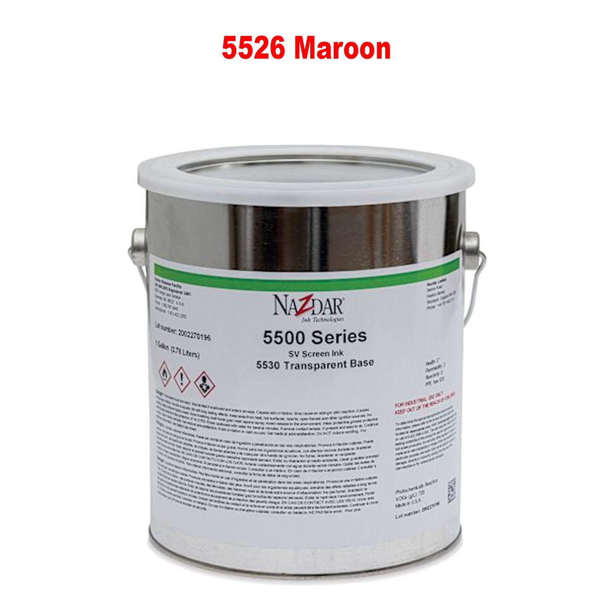 Nazdar Flat Poster Screen Ink