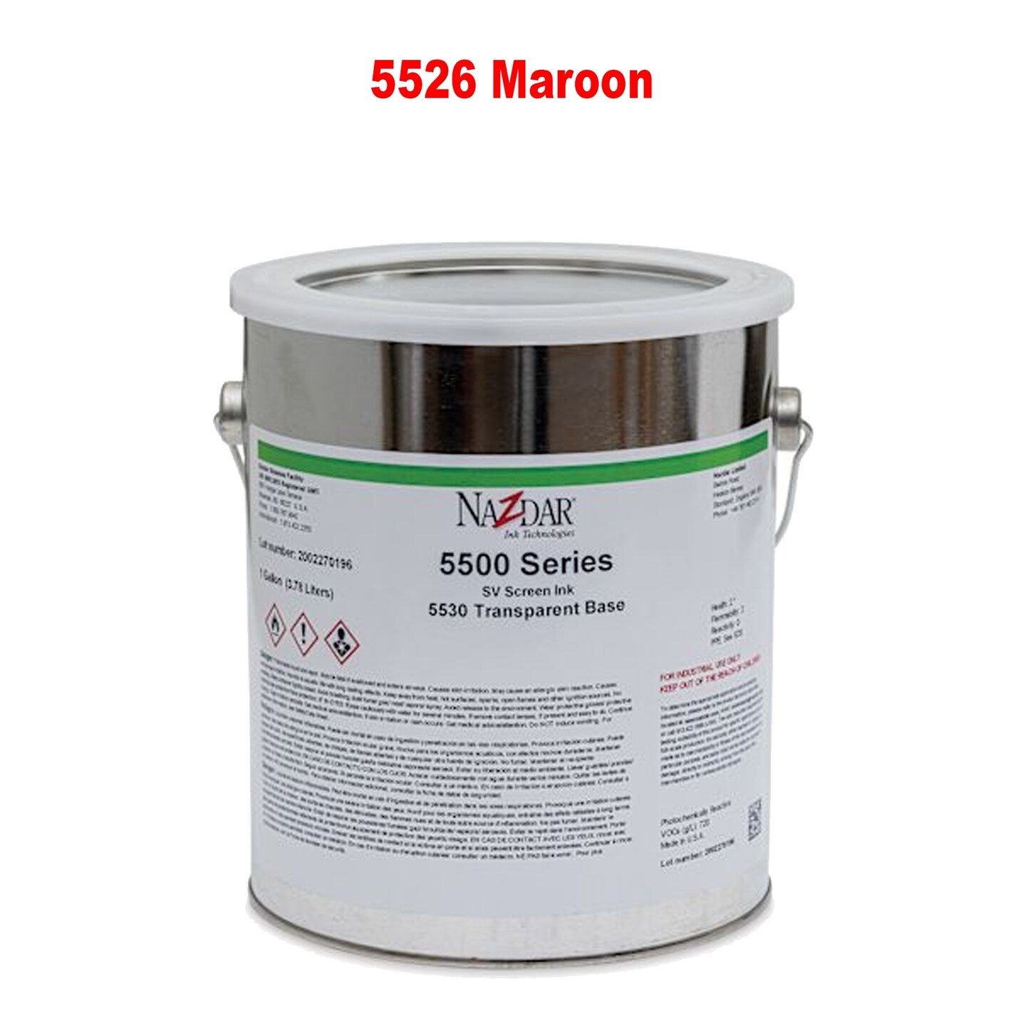 Nazdar Flat Poster Screen Ink