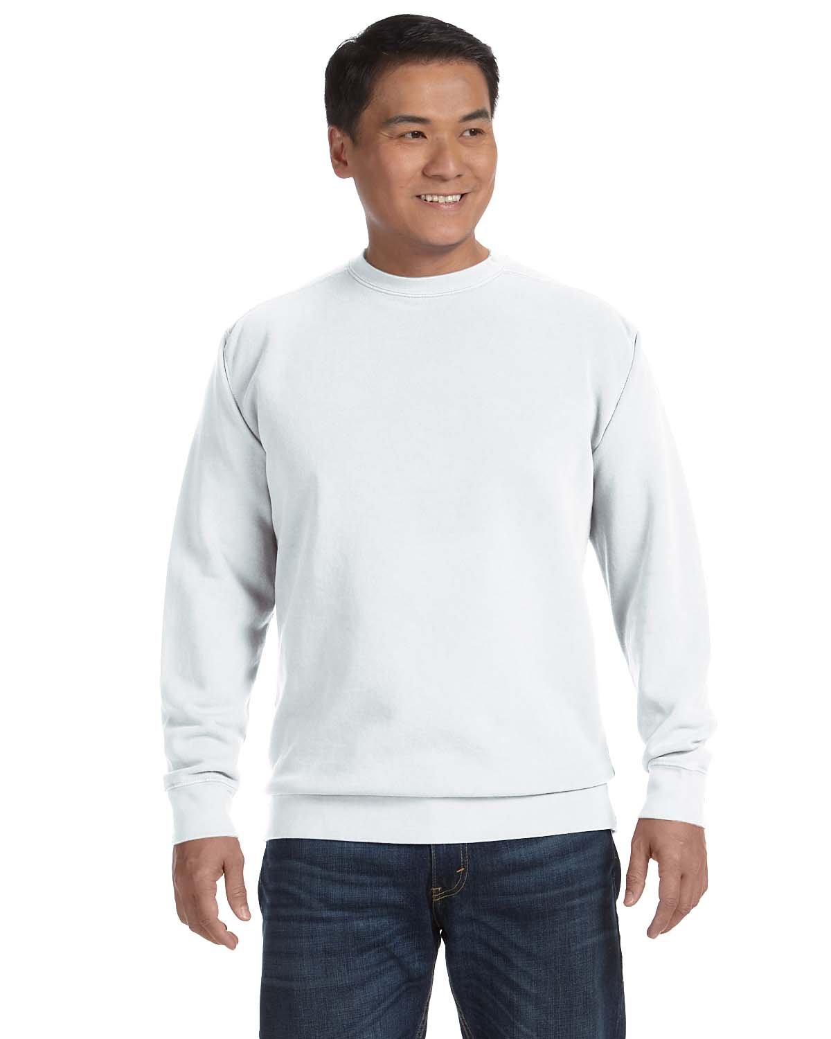 Comfort Colors® Crewneck Long Sleeve Sweatshirt