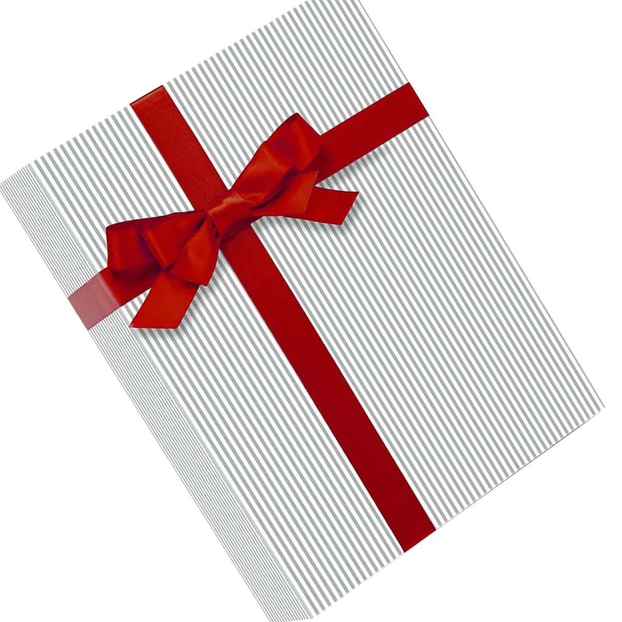 Durable Striped Gift Wrapping Paper 24'' x 417' 60 lbs