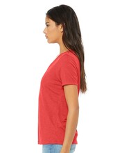 BELLA + CANVAS® Women's Relaxed Triblend Short Sleeve V-Neck T-Shirt
