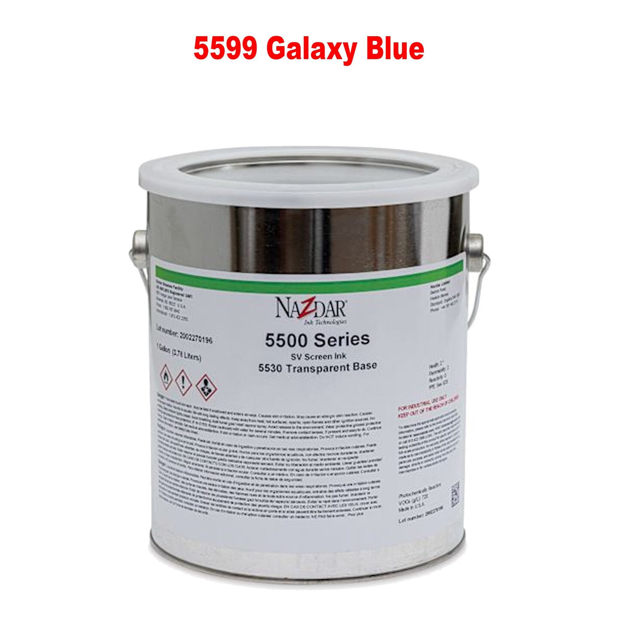 Nazdar Flat Poster Screen Ink