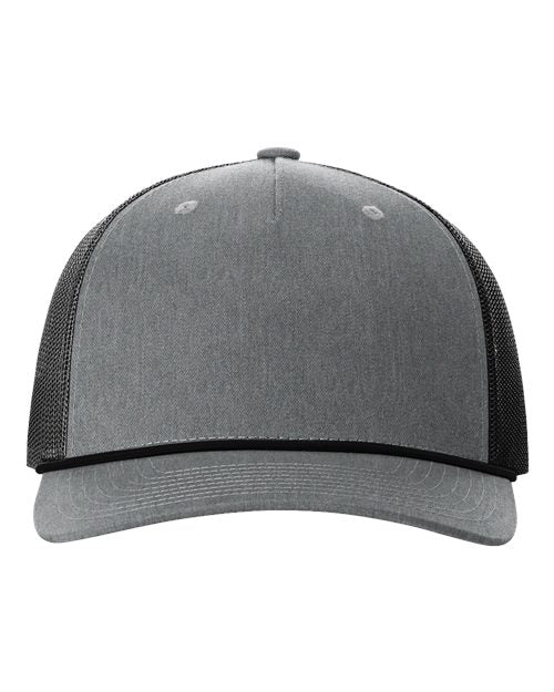 Richardson® Five Panel Trucker with Rope Cap