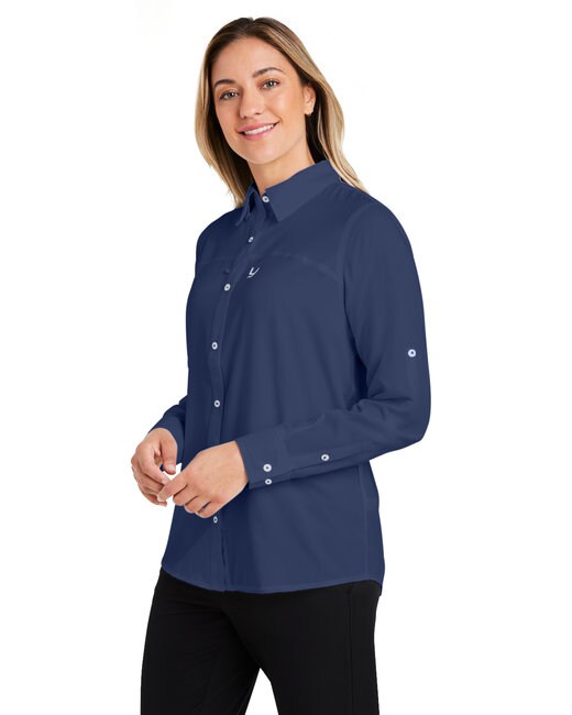 HUK® Ladies' Tide Point Long Sleeve Shirt