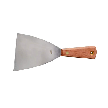 4" Pan Scraper Carbon Steel Rosewood Handle